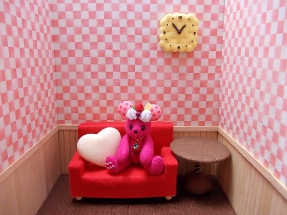 ドール用スイーツ時計