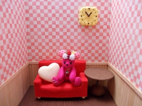 ドール用スイーツ時計