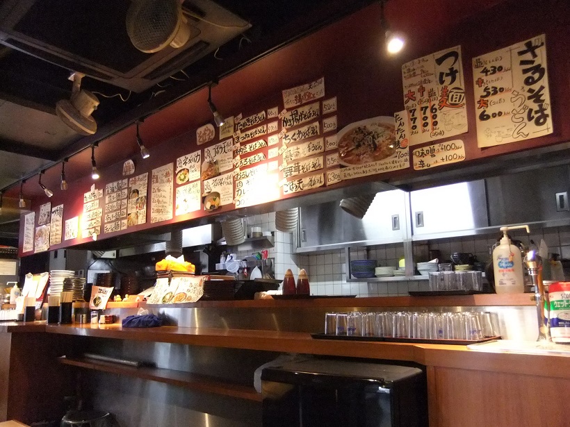 麺 KAWAKEI＠渋谷の店内20130923.JPG
