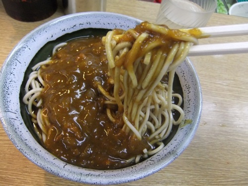 どん亭成増店のカレーそば２20120826.JPG