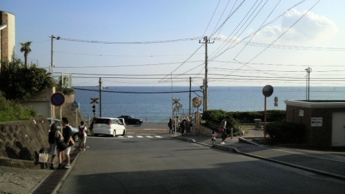 ハナヤマタ聖地巡礼 鎌倉学園前駅踏み切り