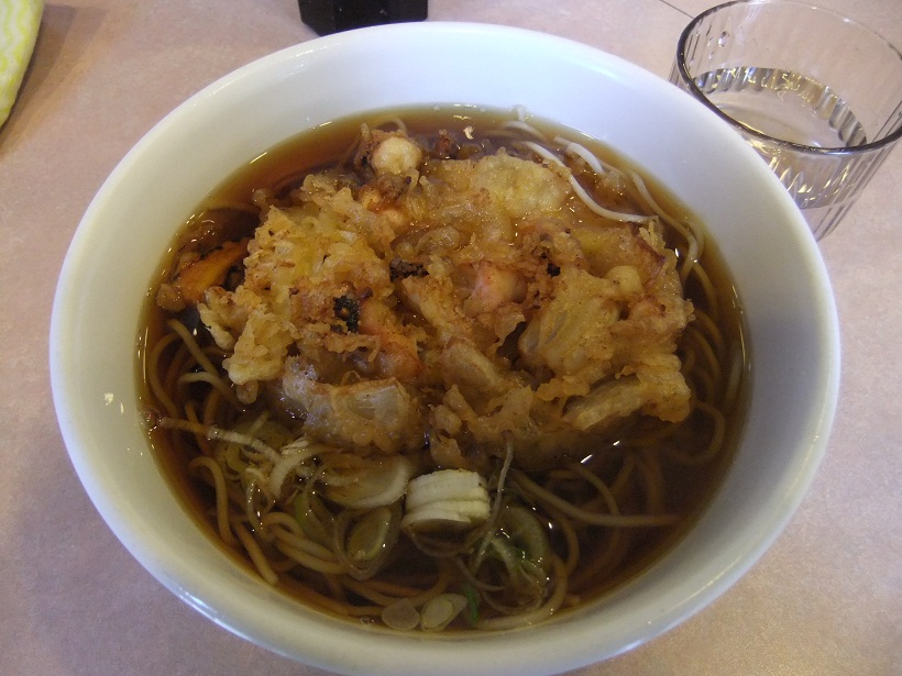 八起そば＠町屋のゲソ天そば１20120610.JPG