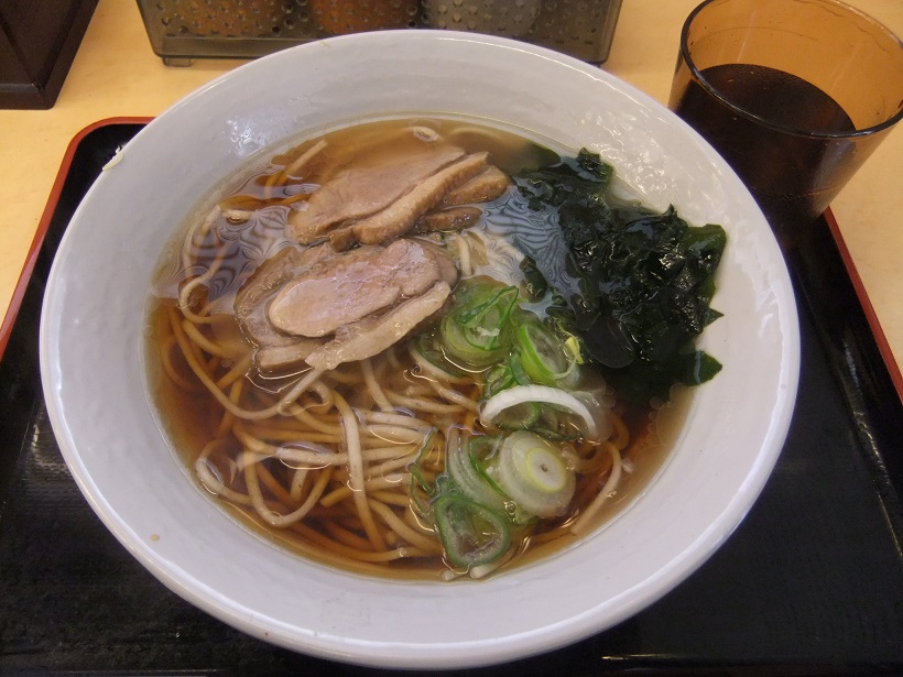 笠丸そば＠新三河島の鴨そば１20130315.JPG