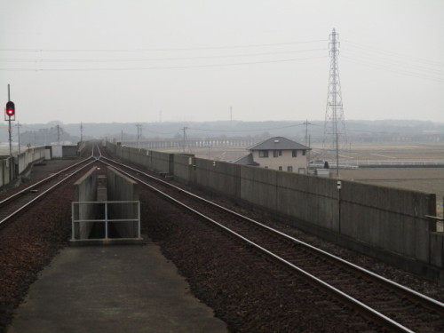 大洗よりの眺め