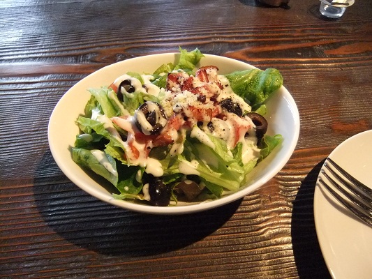 カラソルリゾート ダイニング＠池袋のサラダ20120306.JPG