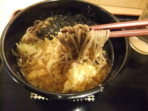 よもだそば銀座店のばらのりそば２