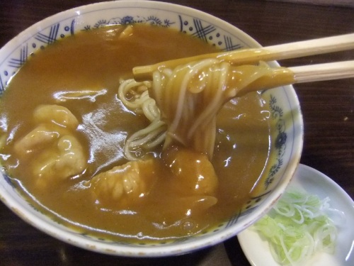 朝松庵＠中目黒のカレー南ばんそば２20121102.JPG