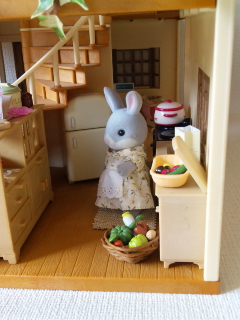 緑の丘の大きなお家