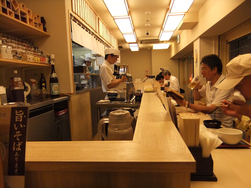 千住２丁目・天丼あきばの店内20120620.JPG