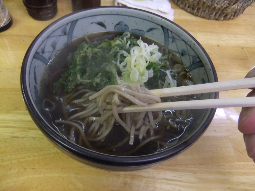 谷在家１丁目・ねぎしの春菊天そば２20130626.JPG