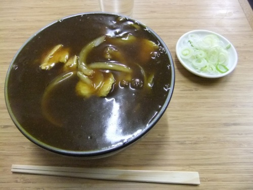 翁そば＠浅草のカレー南ばん・もち入り１20130110.JPG