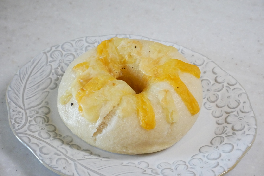 NAMAKEMONO CAFE　３種のチーズベーグル.JPG