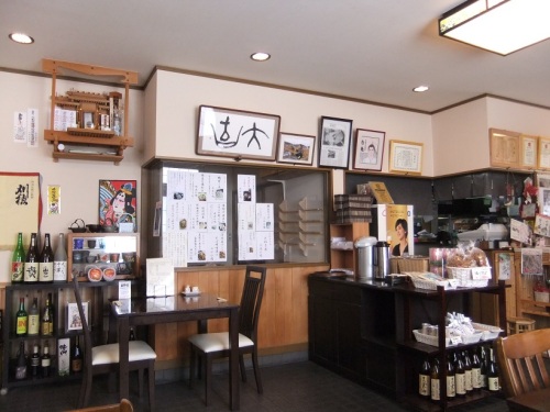 彦庵＠弘前の店内