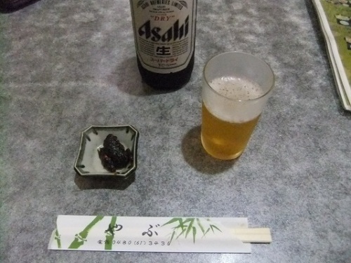 やぶ＠加須でビール20120928.JPG
