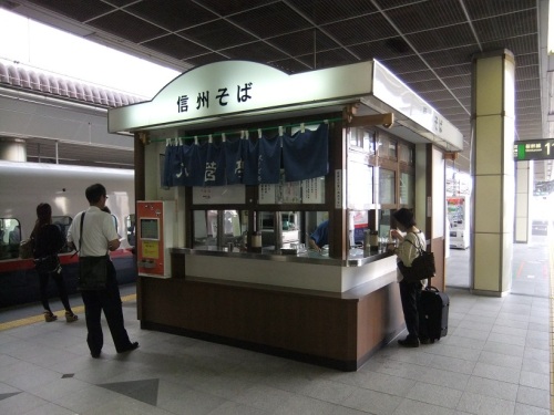 小菅亭＠長野駅新幹線ホーム20120908.JPG
