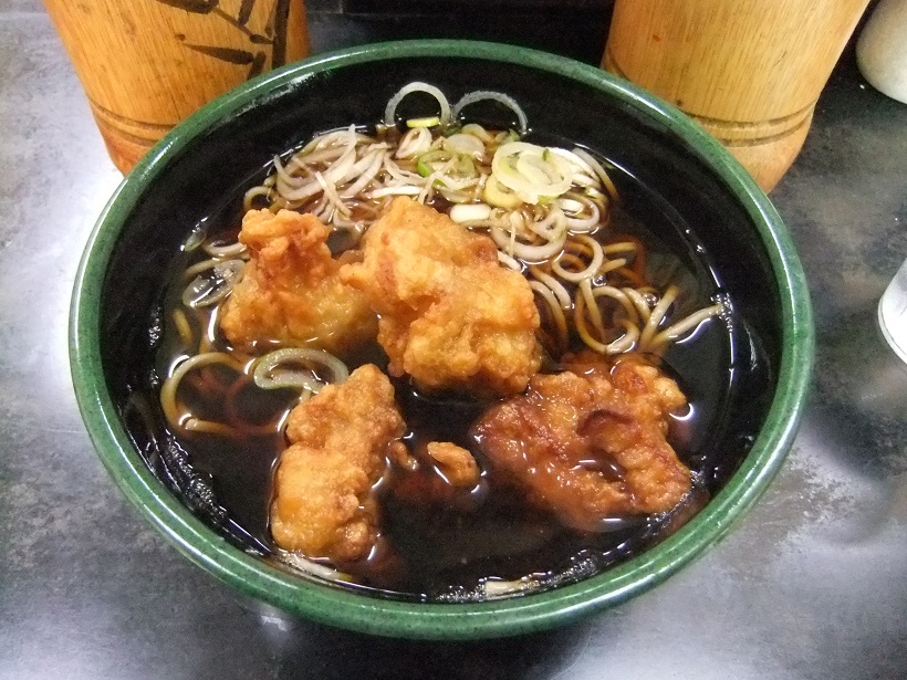 侍＠業平橋の唐揚げそば380円20140120.JPG