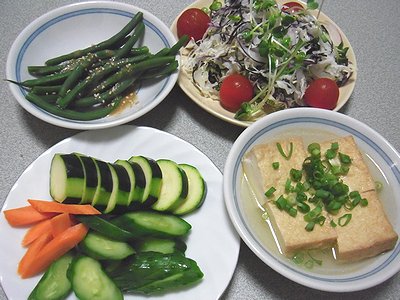 糠漬けの晩ご飯.JPG