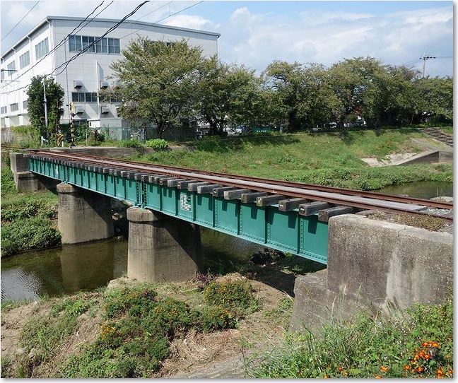 72佐奈川にかかる鉄橋