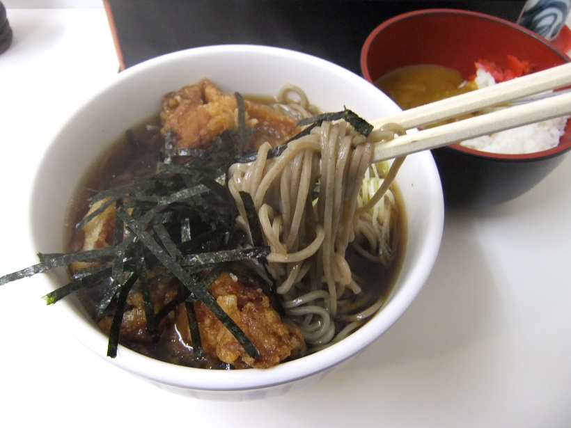 富貴＠八丁堀の鶏唐そば＋お茶碗カレー２20130507.JPG