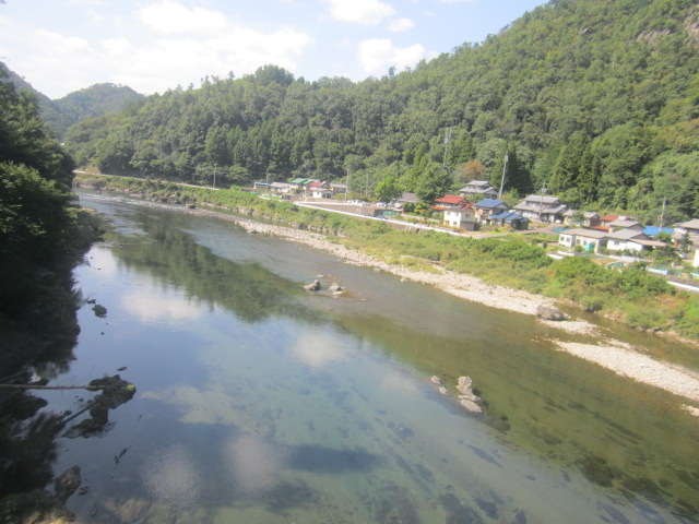 長良川鉄道からの長良川