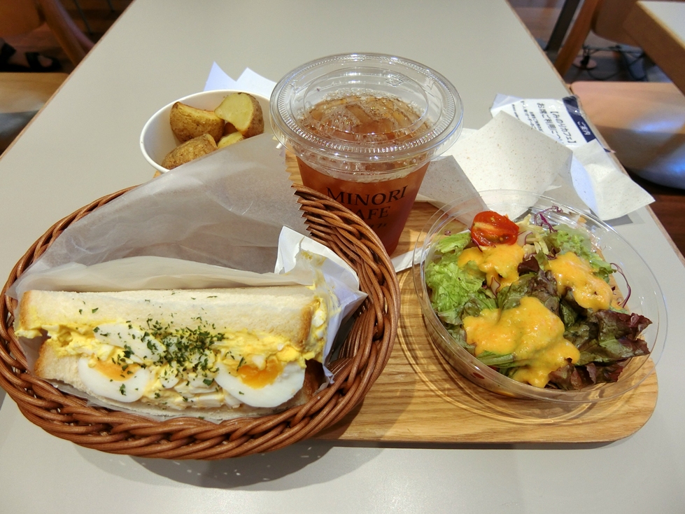 みのりＣＡＦＥ　ポテトセット　.JPG