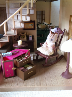 緑の丘のすてきなお家