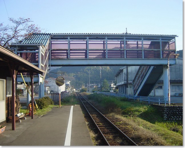 38福野駅方面