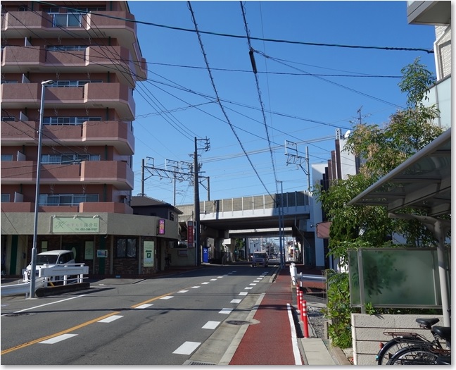 40高架鉄道が見えます