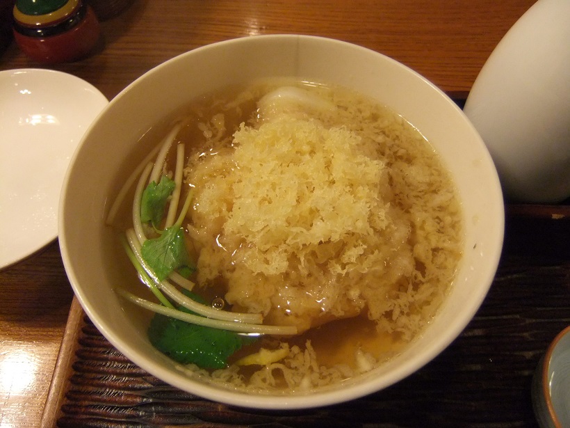 池の端藪蕎麦の天ぬき２20130302.JPG