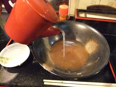 千住１丁目・そば酒房碧夢のそば湯20120811.JPG