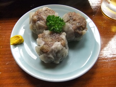 柿島屋＠町田の馬肉シュウマイ１