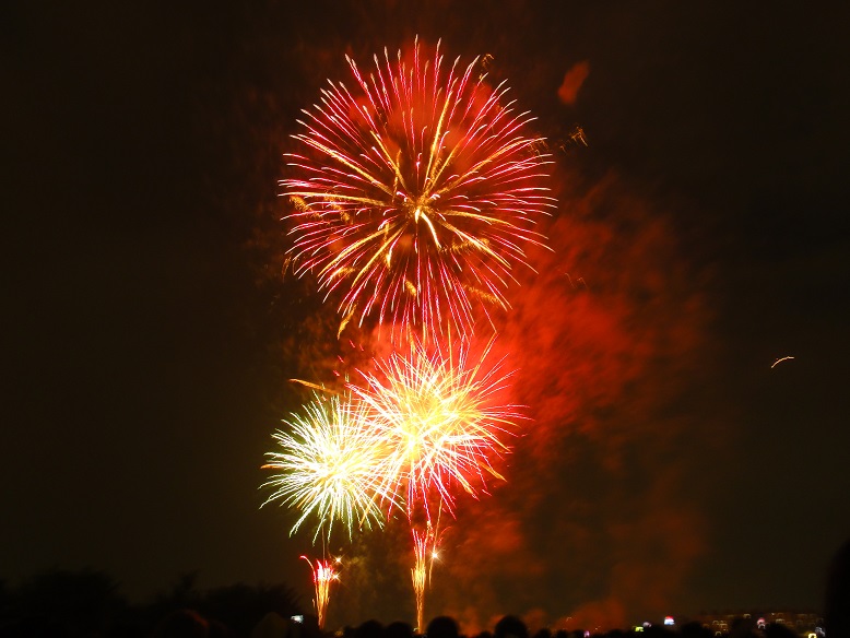 淀川花火大会2017_赤大輪.JPG