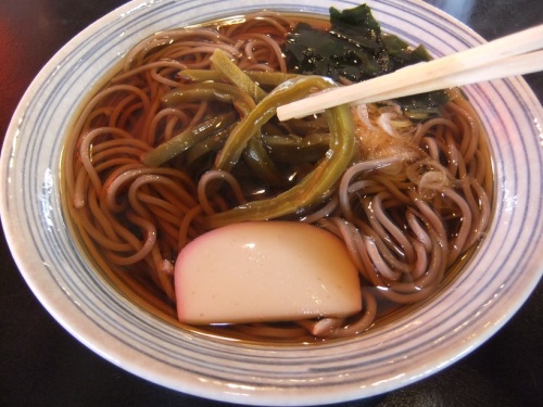 花むすび＠伊豆シャボテン公園の特製サボテンそば３