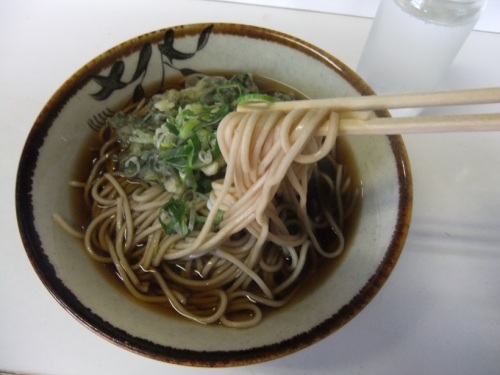 かずみ＠川崎大師の春菊天そば２