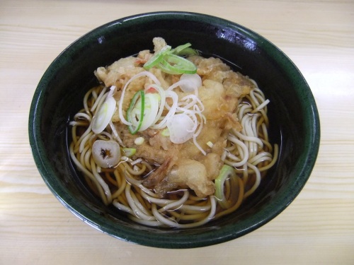 善當製麺所＠町屋の天ぷらそば１20130525.JPG
