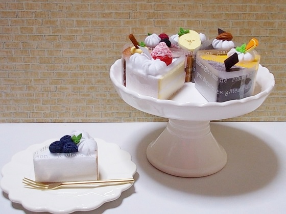 三角ケーキSET