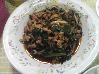 ニラ炒め25050902