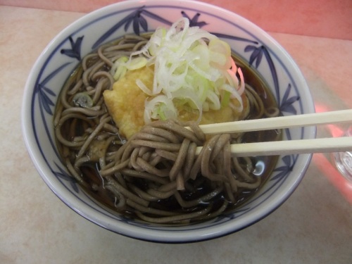はせ川＠早稲田の揚げとうふ天そば２