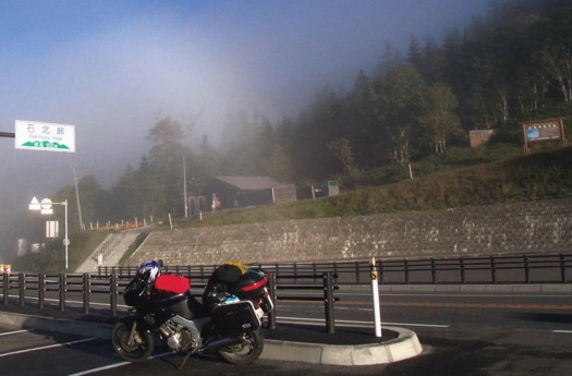 お決まりの駐車位置