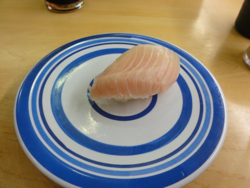 びんちょうマグロの大トロ(くら寿司)