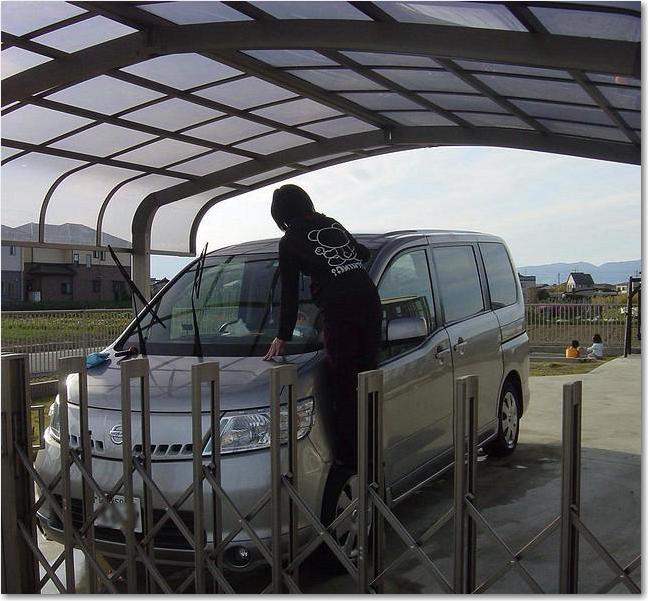 27洗車奥さま.JPG