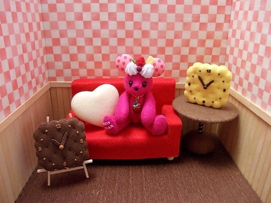 ドール用スイーツ時計