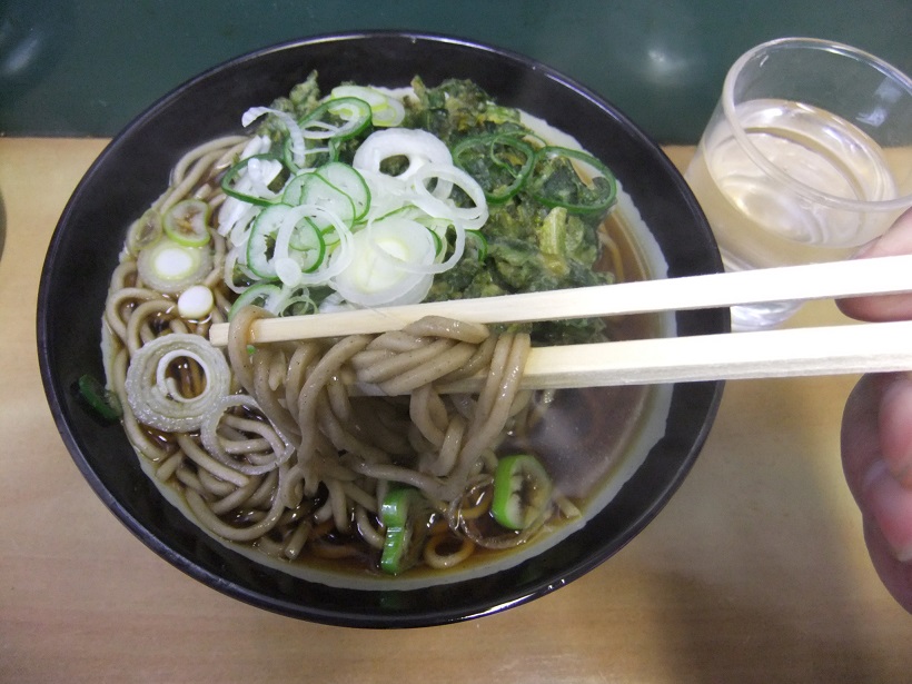 天亀そば＠神田の春菊天そば20140102.JPG