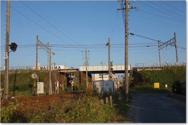 35名鉄各務原線と交差