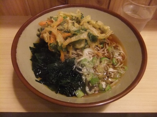 そば翔＠目黒の天ぷらそば１