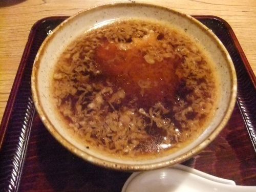 並木藪蕎麦の天抜き２