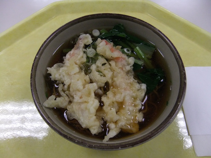 足立区役所職員食堂の天ぷらそば１20120606.JPG