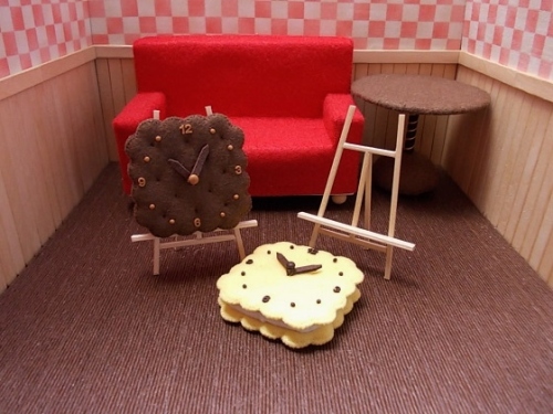 ドール用スイーツ時計