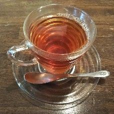 ガラスカップの紅茶2019