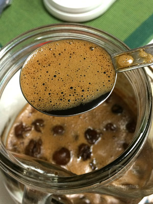 140804 黒糖梅シロップの状態